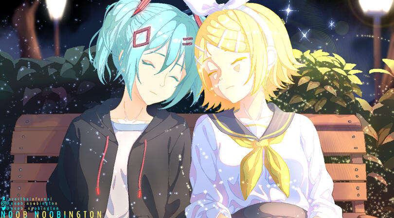 Blue and Yellow