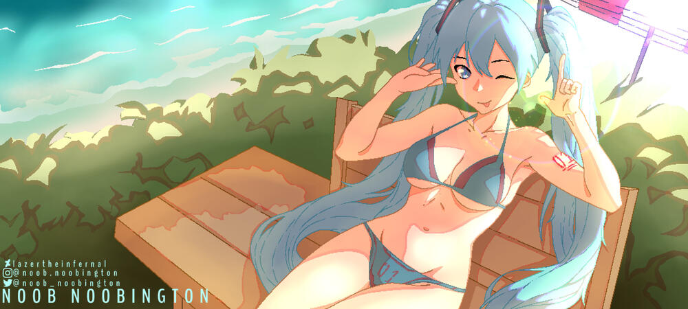 Beach Miku